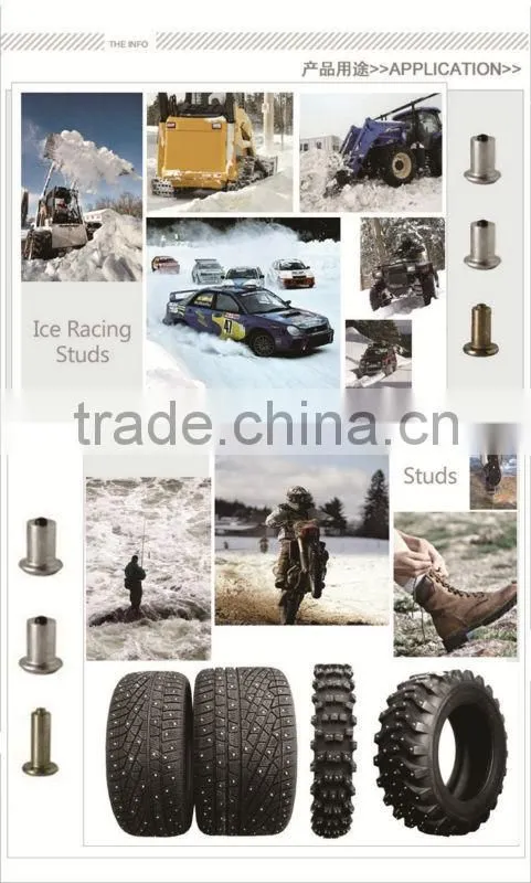 New Tungsten carbide screw tire studded gun for Drilling hand tools