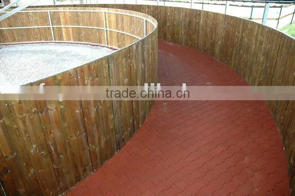 Recycling Crumb Rubber Mats/Brick/dog-bone paves