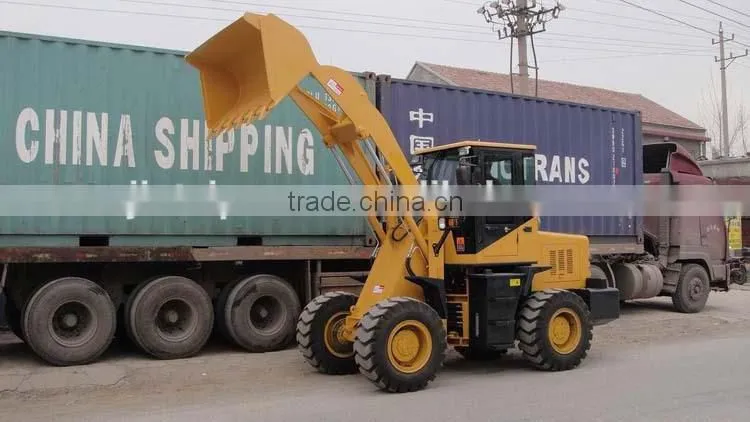 1.6T ZL16F CE Certified Europe Market wheel loader with forks
