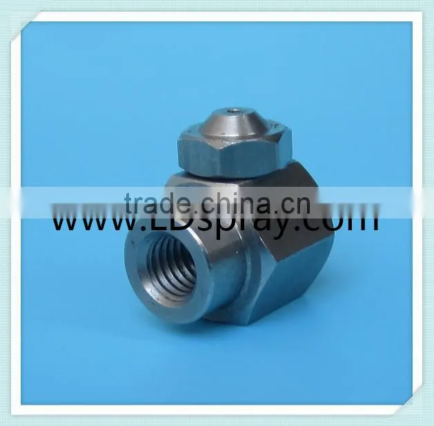 Stainless steel 360 degree rotating car chassis clean wash Waterjet nozzle