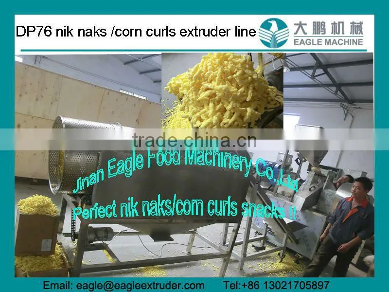 Jinan Eagle Cheese corn cheetos manufacturing extruder machines