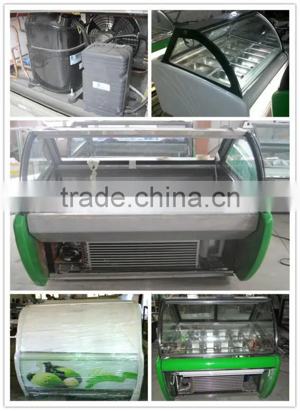 Hot Sale Ice Cream Display Showcase CB-1200 Tel:0086-20-87403812
