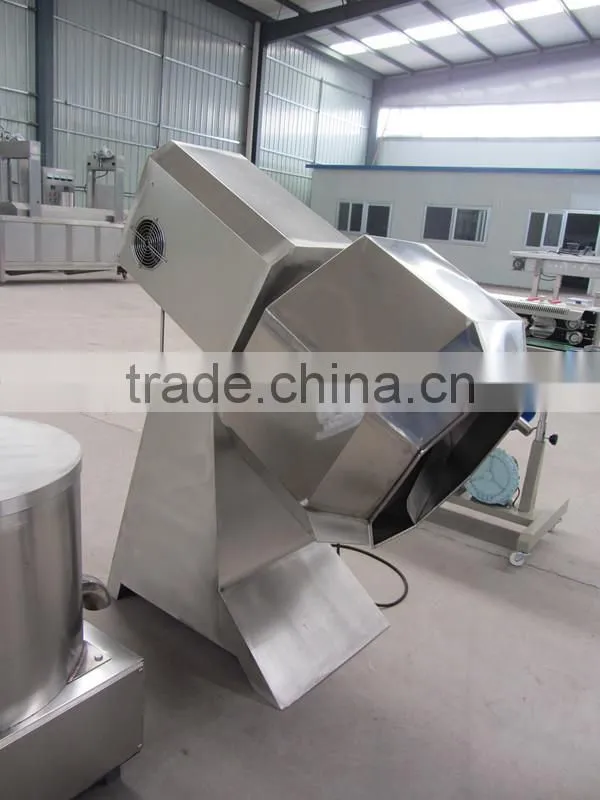 Eight Angles Potato Chips Fries Peanut Flavoring Machine Seasoning Machine