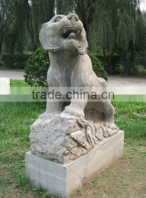 Granite Leopard Statue