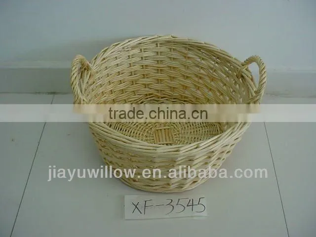 Natural empty bread baskets wholesale with neat liner