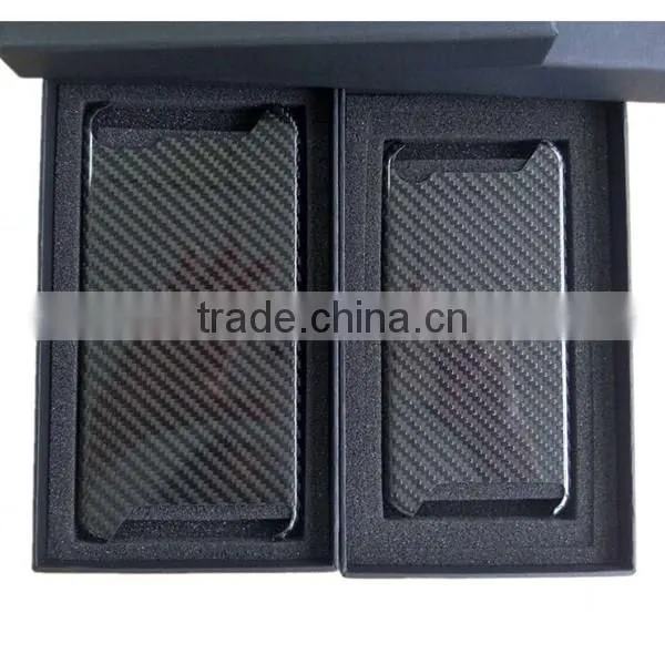 2017 Newest fashion real 3K twill carbon fiber phone case for iphone 7