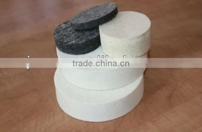 Wool feltl polishing wheel, Polish Wheels Felt, Industrial Wool Felt