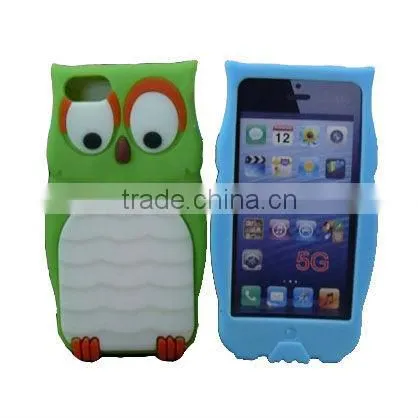 hot sale lovely owl mobile phone cover