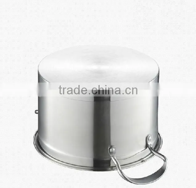 6pcs cookware set stainless steel cooking pot set