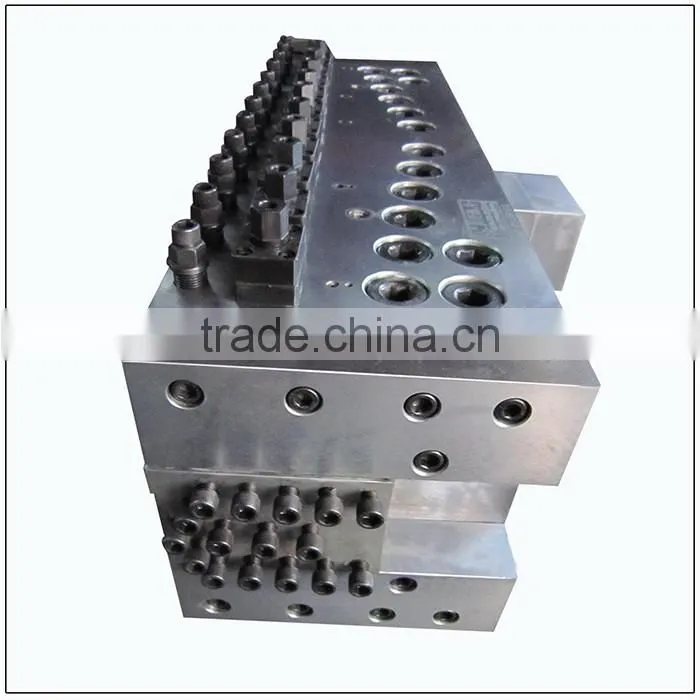China Customized plastic extrusion mold for sheet hollow product