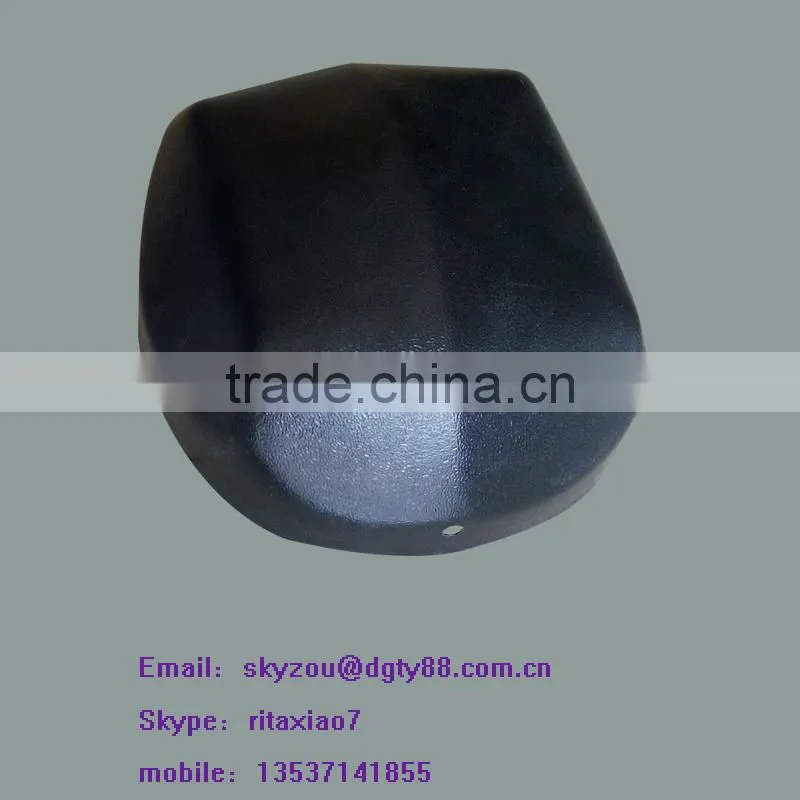 china supplier vacuum formed thick film blister white and black color plastic hats