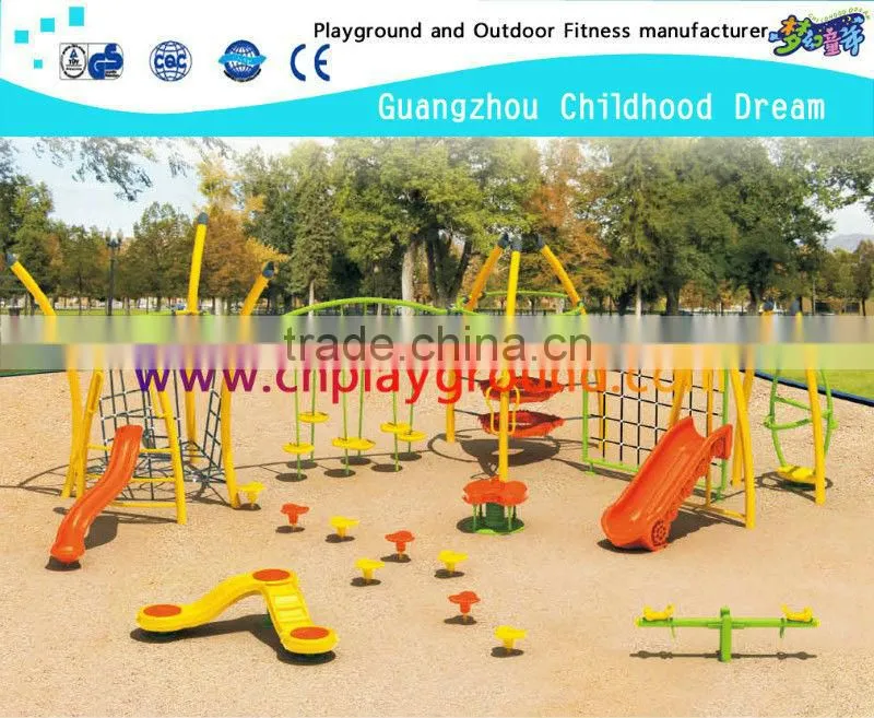 2013 EN1176 Standard Popular Steel Children Outdoor Playground (HA-11301)