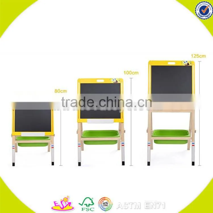 wholesale top wooden double side blackboard nice kids wooden double side blackboard useful double side blackboard W12B055