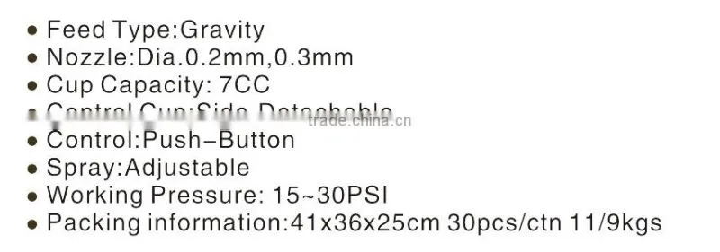 Adjustable Spray Mini Air Brush ---SL-150