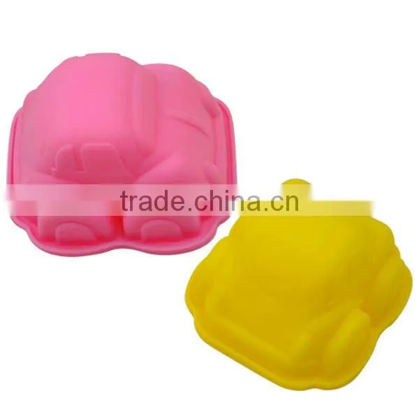 mini car shape silicone ice cube mold