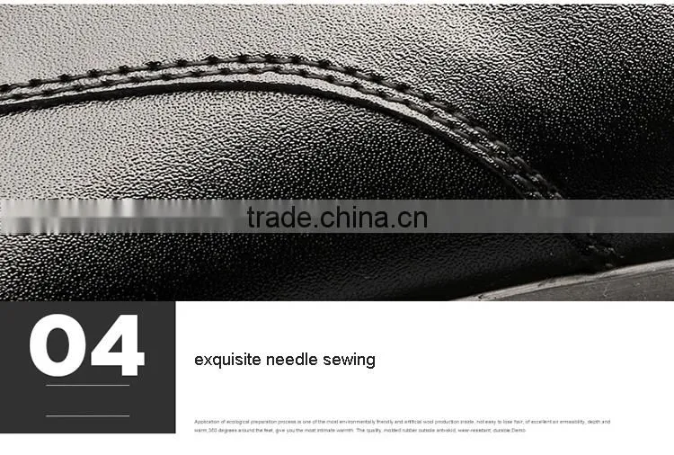 Black Cowhide Leather Officer Business Men Shoes