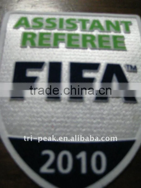 custom 3D football jersey/ uniform iron on patches for clothes