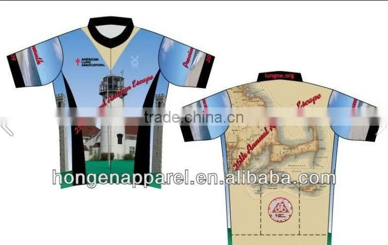 China Custom & Wholesale Cycling 3/4 Sleeve Bike Jerseys MTB DH T-shirt Motorcycle Cycling Wear Size:S M L XL XXL