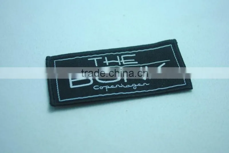 China direct factory wholesale fashion woven patch for garments