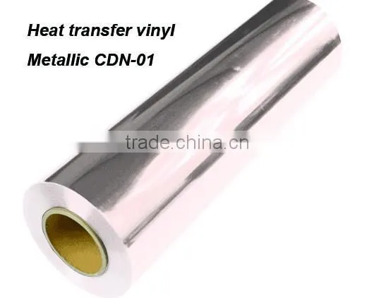Garment Fashion Heat Transfer Vinyl - Metallic