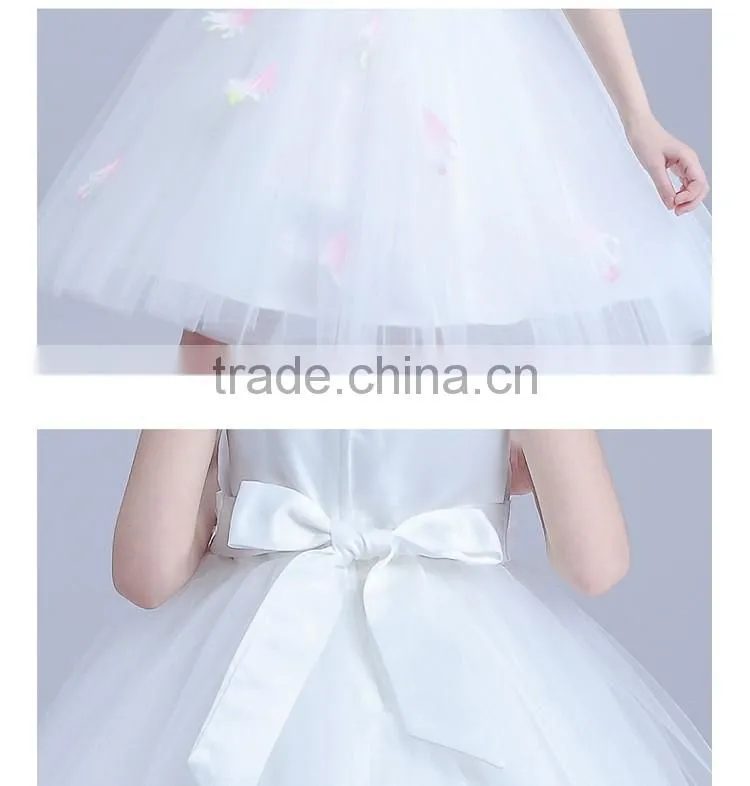 2017 kids clothes summer spanish style evening dress for girls party dress baby girl flower dresses