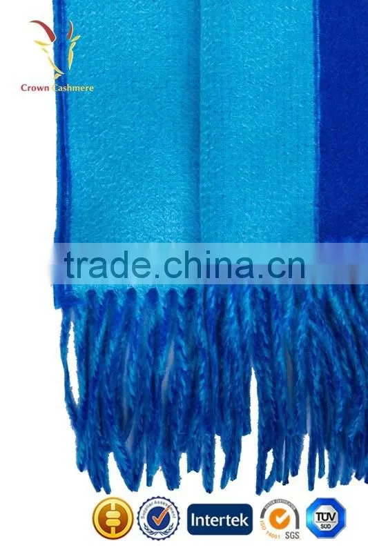 Latest Tassel Pure Mongolian Cashmere Scarf 100% Cashmere Scarf For Women