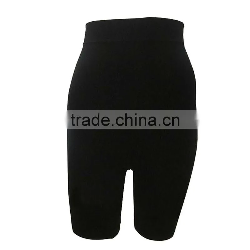 Black bodyshaper control slip shapewear panty women seamless slimming underwear