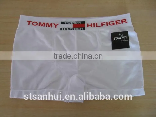 2014 Hot sale men's basic seamless boxer custom underwear