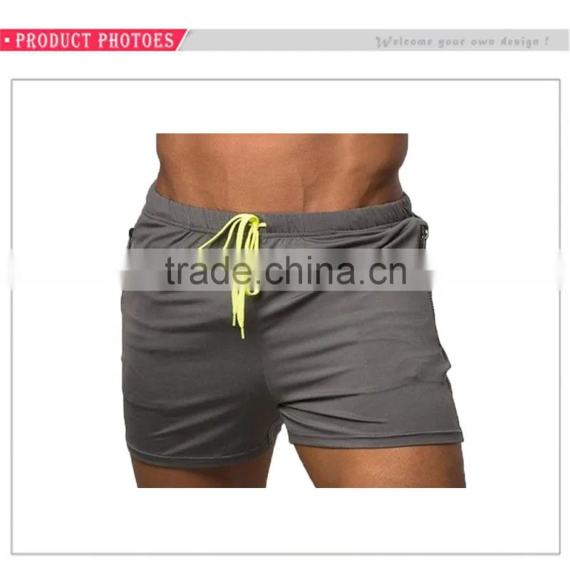 Custom Wholesale Mesh Bodybuilding Training Stylish Gym Short Shorts Men