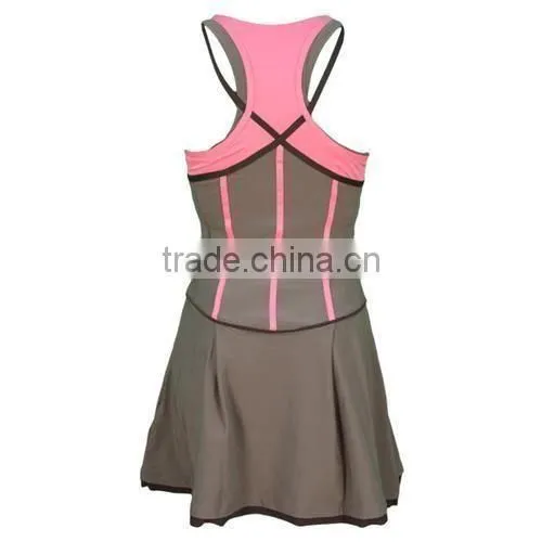 Hot Sale Custom Girls Women's Tennis Skirt Without Pockets Tennis Dress