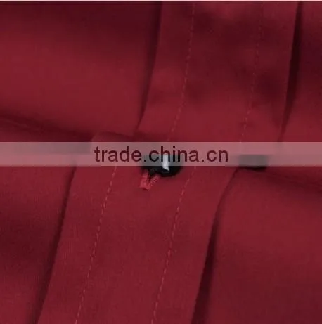 men's long sleeve big button down collar wedding dress shirt