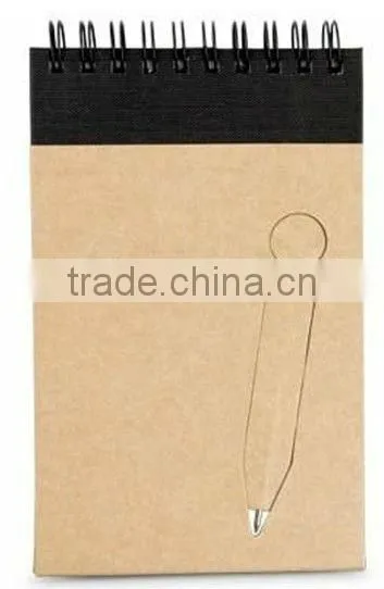 cutout recycle notebook kraft paper