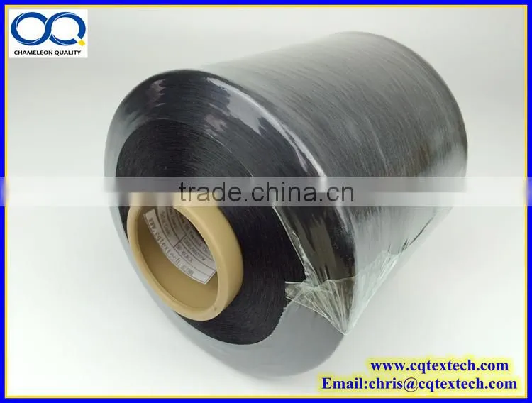 50D/600TPM Polyester Optical White FDY Warp Yarn for making woven label
