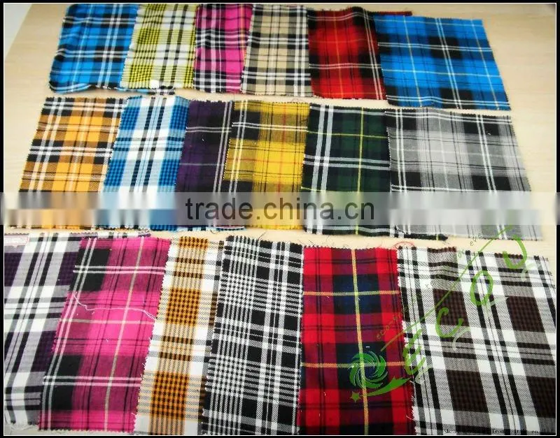 Shrink-Resistant cotton yarn dyed fabric