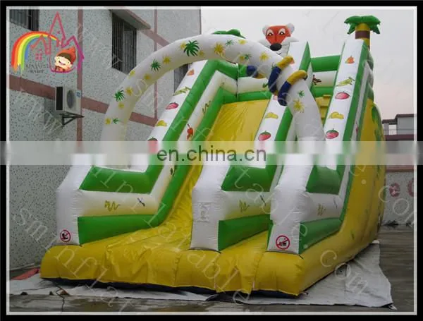 2016 new car inflatable kids slide ,cheap infltable slide for sale