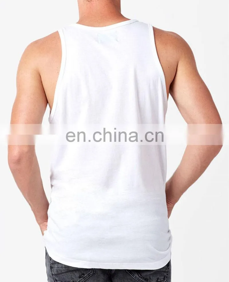Gym Clothing Mens Tank Top Stringer Fashion 2016 Cotton Slim Fit Men Tank