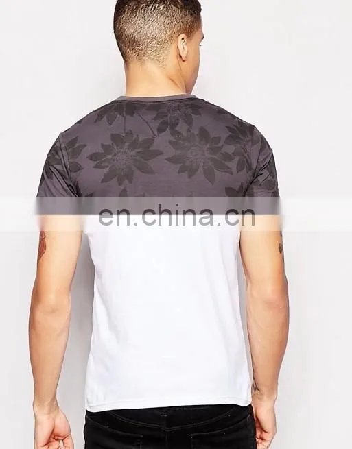 100% Cotton Customized o neck men t-shirt wholesale