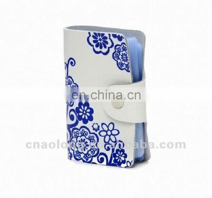 top quality leather card protector for gift
