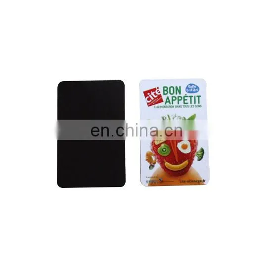 milk food branding promo small thin round magnet
