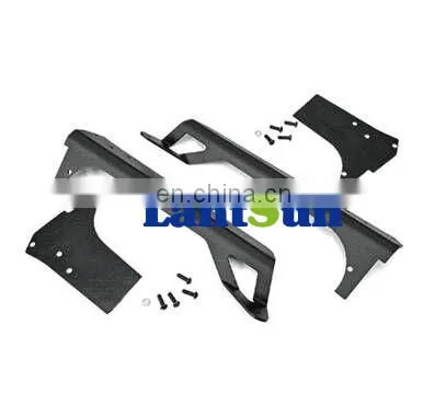 For Jeep TJ/YJ 97-06 Steel Cab Windshield Mounting Brackets+52" Projected LED Light bar