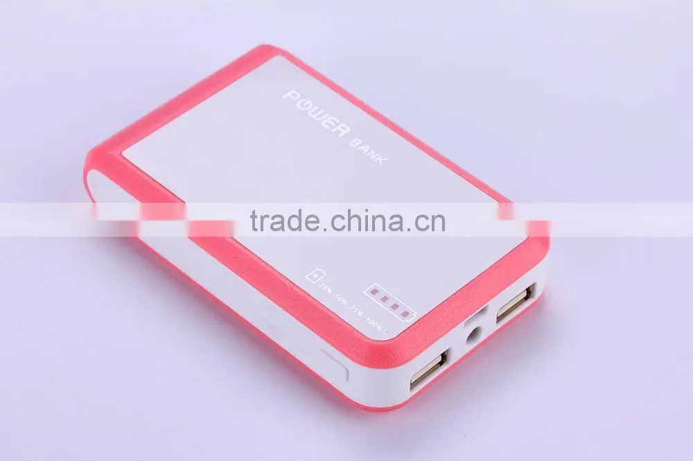 Li-polymer Battery Power Bank With LED Light And Blink Logo