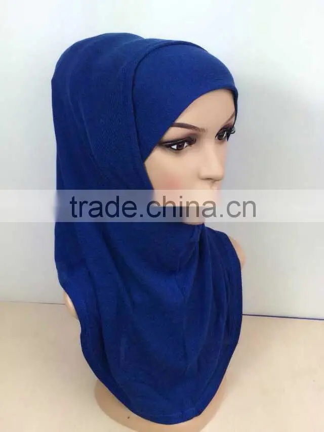 HOT 2015 cashmere ISLAMIC HEADSCARF;two piece MUSLIM HIJAB