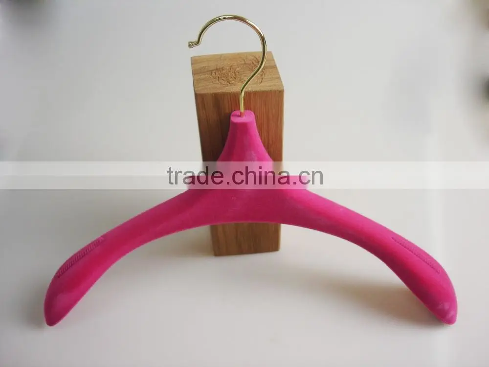 HA6995 luxury plastic clothes hanger wedding dress nonslip clothes hanger