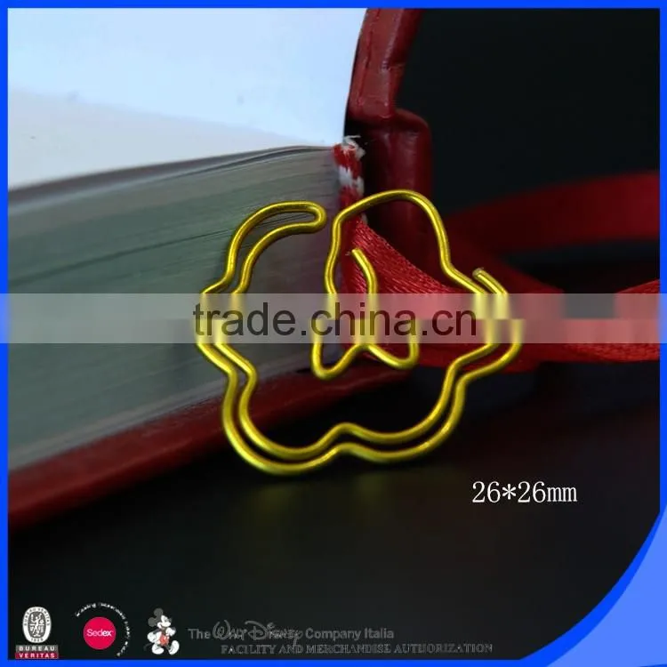 Hot new products for 2016 paperclip golden