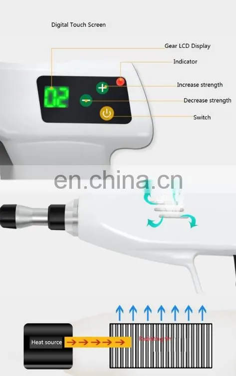 Chiropractic Adjusting Tool Gun Electric Chiropractic Gun AMCT Therapy Spine Activator Correction Massager