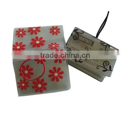 Factory plastic business card holder case Christmas gifts promotional gifts