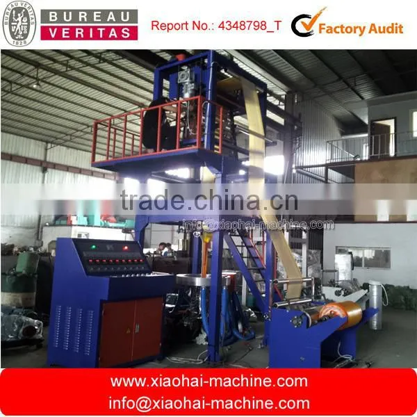 plastic table cloth two colour film extruder