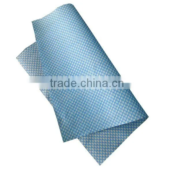 Fish-scale printed Nonwoven Disposable Kitchen Cleaning Wipes