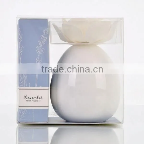 100ml Home fragrance Sola Flower Diffuser with ceramic jar, air fresher gift set SA-0295