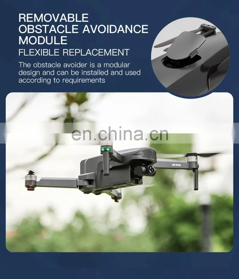 SG908 PRO 4K camera can foldable 3 axis gimbal camera EIS anti-shake smart follow headless mode drone